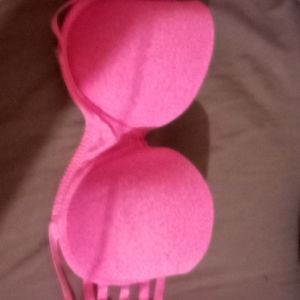 Pink bra
